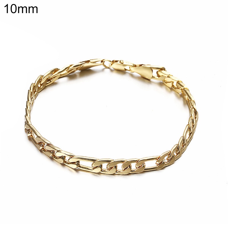 Gelang Rantai Lapis Emas 18K Untuk Pria