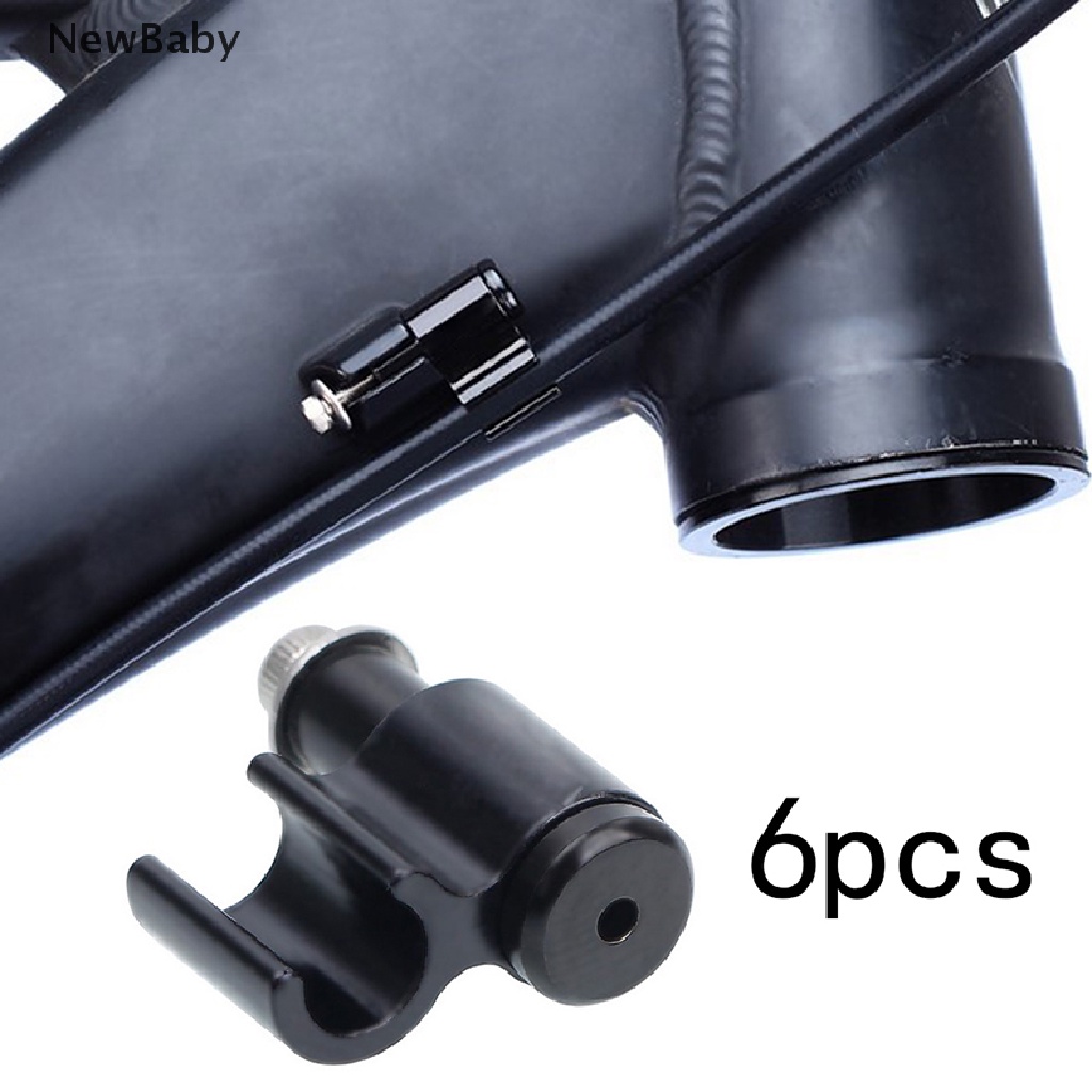 NewBaby 6pcs Bicycle Cable Guide Bike Hydraulic Brake Line Holder Hose Wire Clips Clamps ID