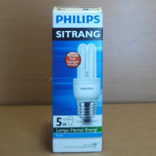 Philips | Lampu 5 Watt Philips Sitrang | Lampu 5 Watt | Lampu Warna Putih | Bohlam