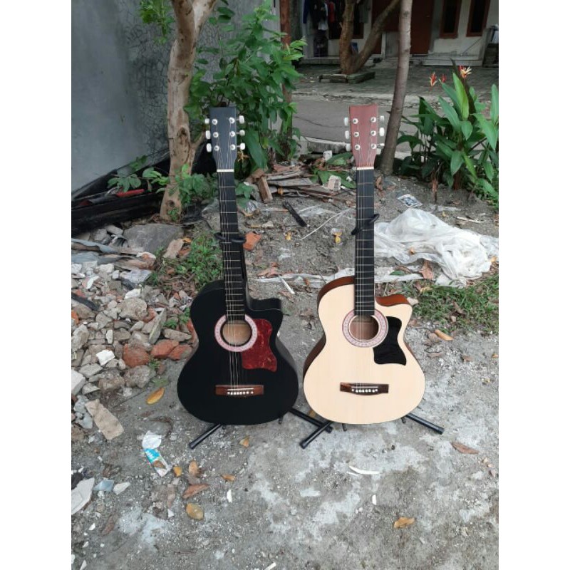 gitar akustik yamaha pemula neck sudah ada TANAM BESI gitar akustik pemula