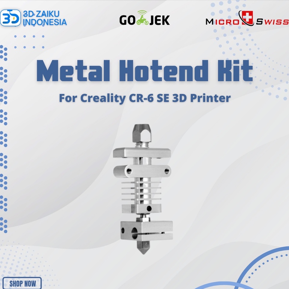 Micro Swiss All Metal Hotend Kit for Creality CR-6 SE 3D Printer