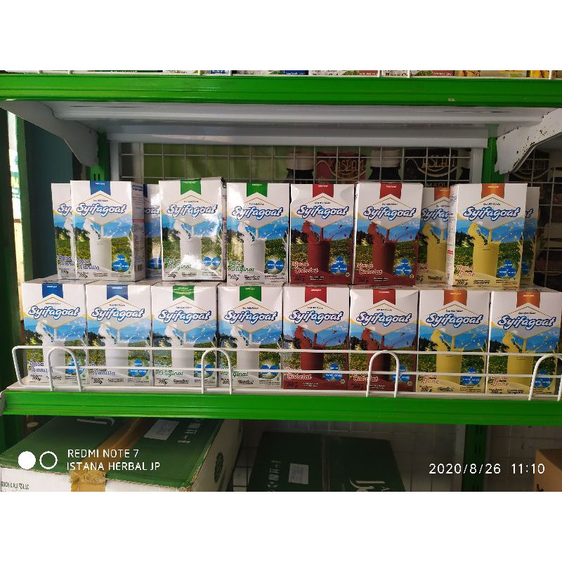 

SUSU KAMBING ETAWA SYIFA GOAT SUSU KAMBING ORGINAL VANILA