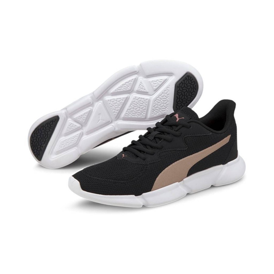 Sepatu Running WOMENS PUMA INTERFLEX Runner Black-Rose Gold 192567 17