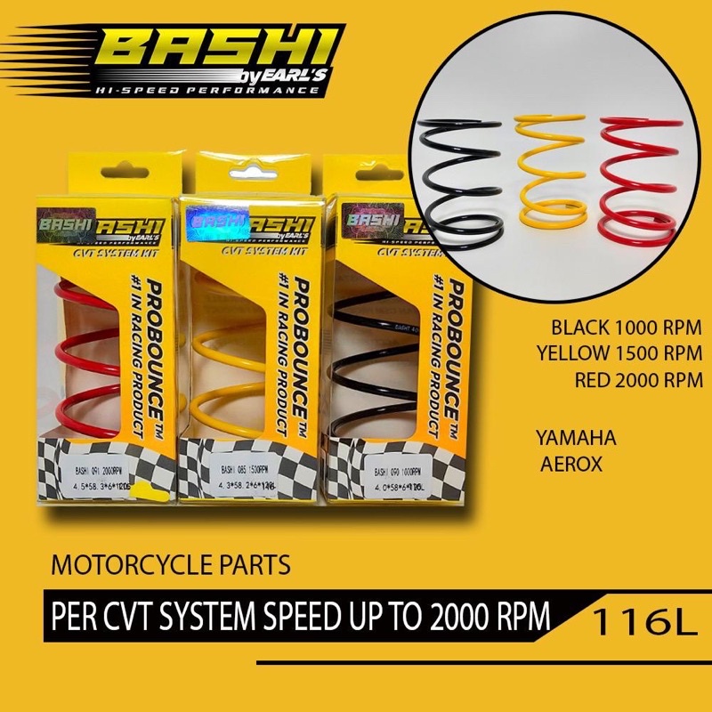 PER CVT RACING NMAX AEROX LEXI MIOZ MIO3 fino 125 mio 125 XRIDE 125 1000rpm 1500rpm 2000RPM