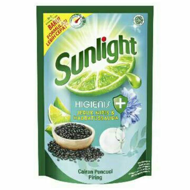 SUNLIGHT JERUK NIPIS DAN Habbatussauda REFILL 755ML PROMO
