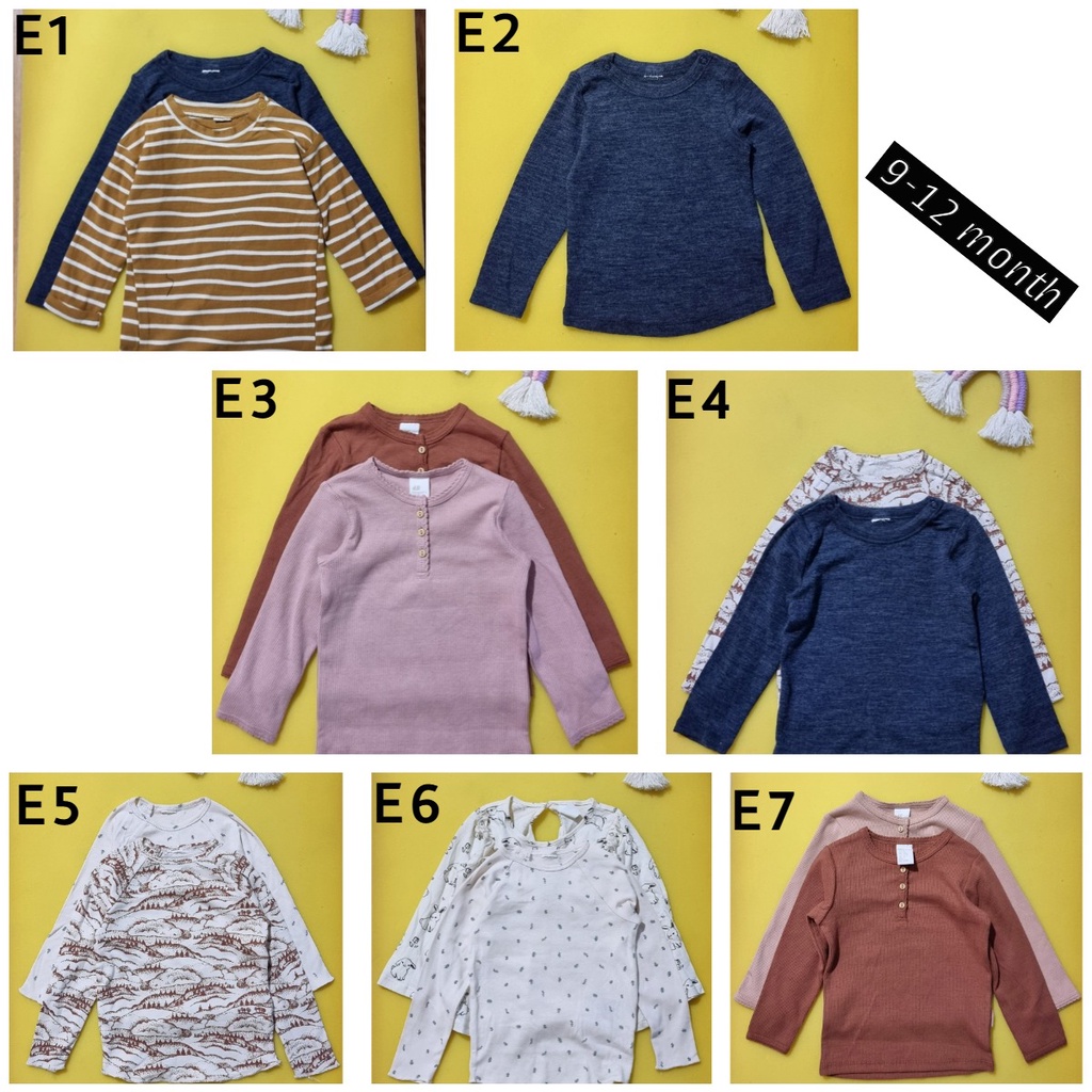 HnM Longsleeve ( 9 month - 8 years )