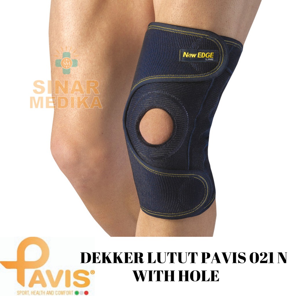 PAVIS PATELLA STABILIZER WITH HOLE 021 N . KNEE SUPPORT . DEKER LUTUT . DEKKER PENYANGGA LUTUT