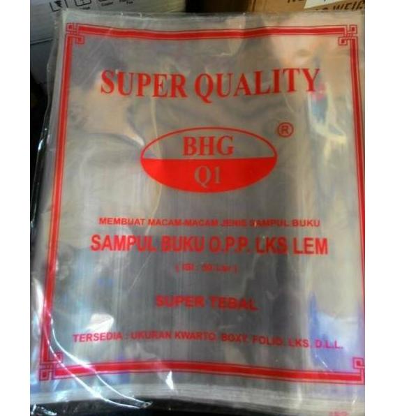 

Jual Murah Sampul Plastik Lem BHG uk LKS Isi 50 Lembar ,.