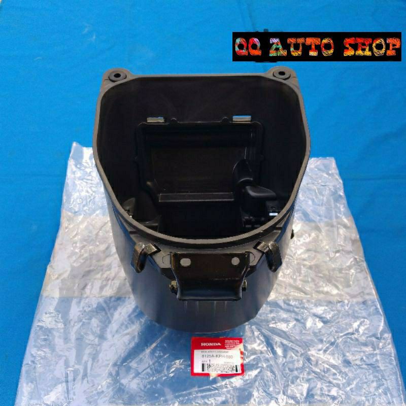 box bagasi motor bawah jok Supra x 125 kharisma original AHM