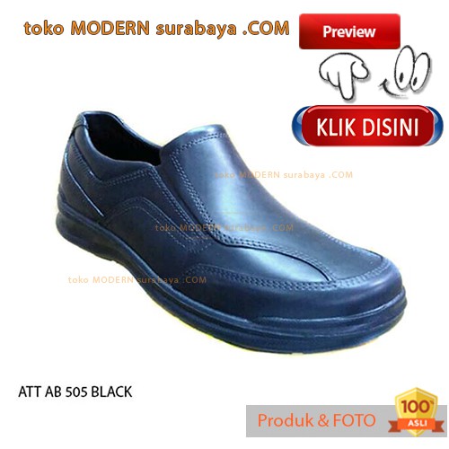 PRO ATT AB 505 BLACK SEPATU KARET MURAH PANTOFEL TAHAN AIR