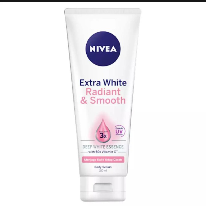 Nivea Body Lotion Extra White Body Serum Radiant &amp; Smooth