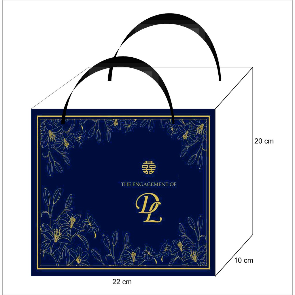 

paper bag P x L x T = 22 x 10 x 20