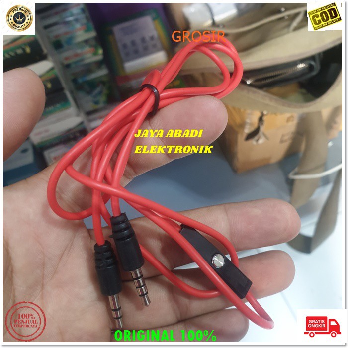 J196 ORIGINAL KABEL AUDIO 3.5MM AUX MIC HEADSET HEADPHONE MICROPHONE STEREO HANDSFREE EARPHONE MUSIK CALL KARAOKE PENGGANTI SAMBUNGAN CABLE J196  kabel audio 3.5mm headset headphone mic microphone stereo handsfree nelpon hf headset cable earphone musik te