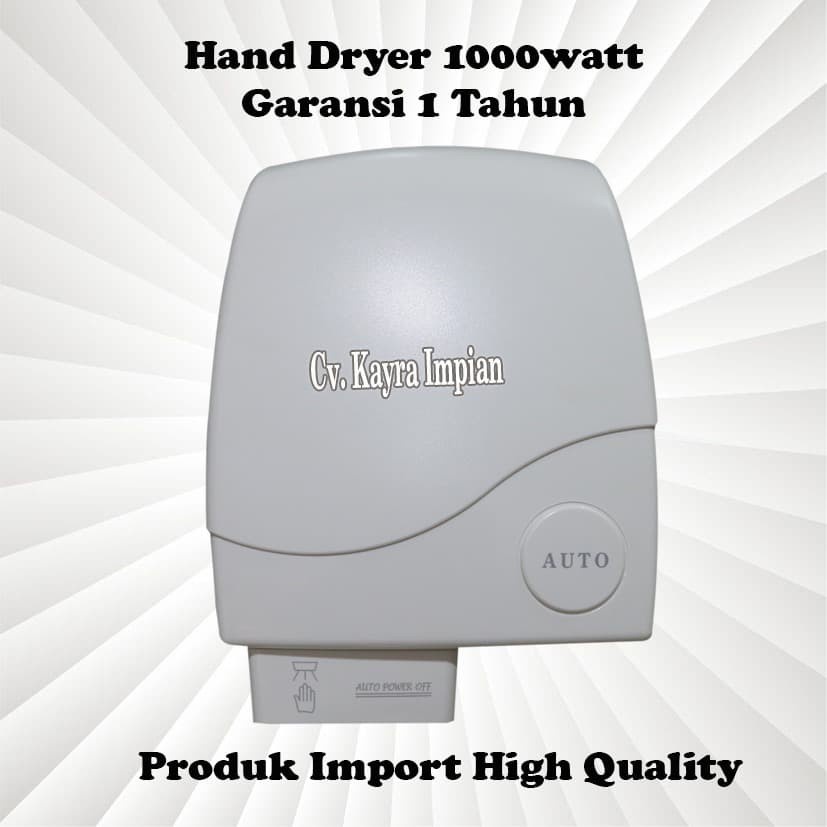 Hand Dryer 1000watt Pengering Tangan