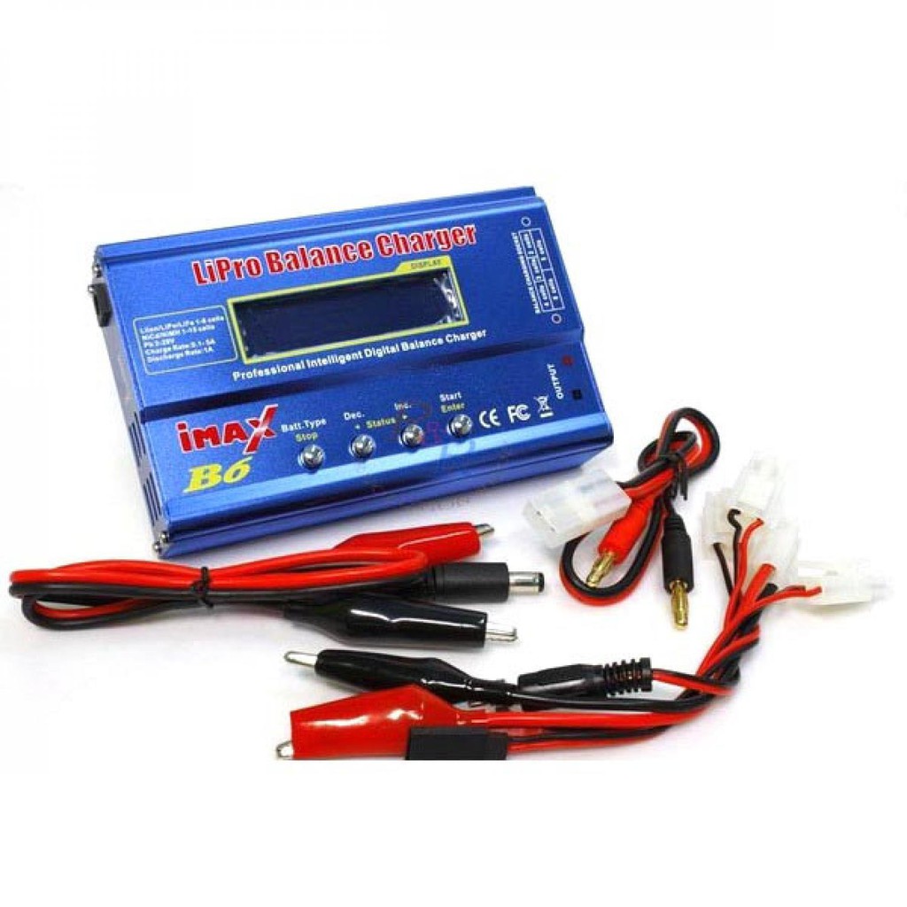 IMAX B6 Charger Baterai LiPo Li-ion Polymer 80W