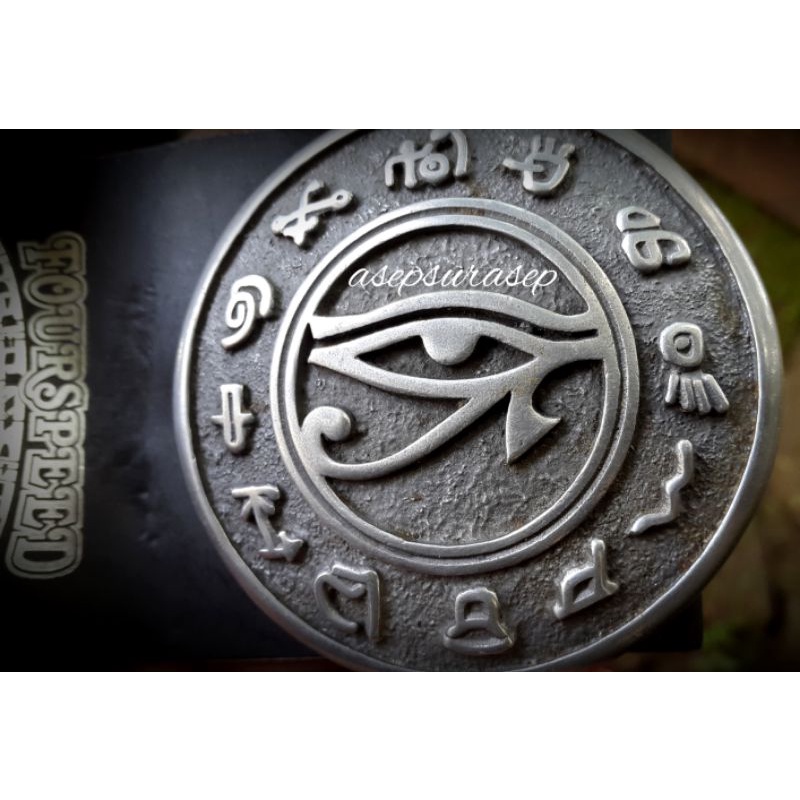 FOURSPEED BUCKLE "EYE OF HORUS"