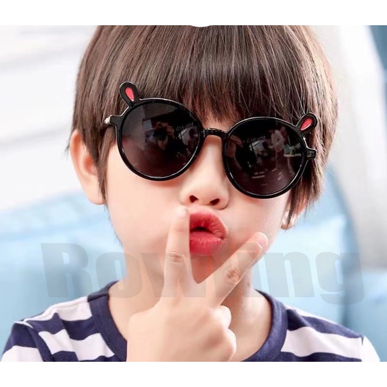 ✅COD [BBS] Kacamata Anak New Trend/Fashion Anak Terbaru Telinga Kelinci Transparant Anti Blue Light Kacamata Hitam  High Quality Import Kacamata Fashion