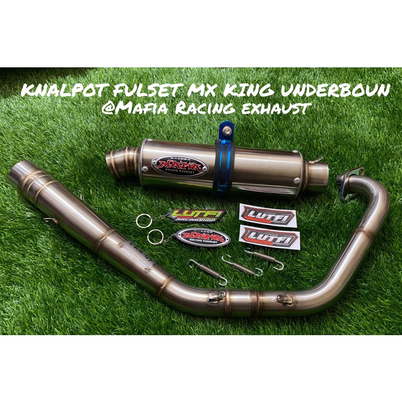 Knalpot  FulSet Original Mafia Racing Exhauts MX king Sonic Fu150 Mx new/old Fufi