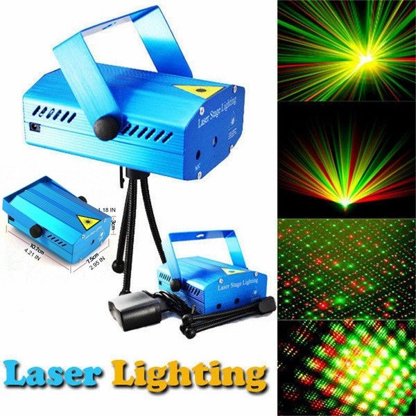 Mini Laser / Mini Laser Stage Lighting / Laser Tembak / Mini Laser Stage Lighting Sensor Musik