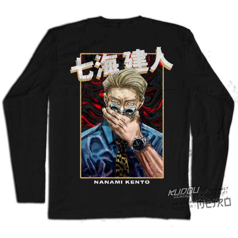 Longsleeve Nanami Kento Anime Manga Premium Jujutsu Kaisen