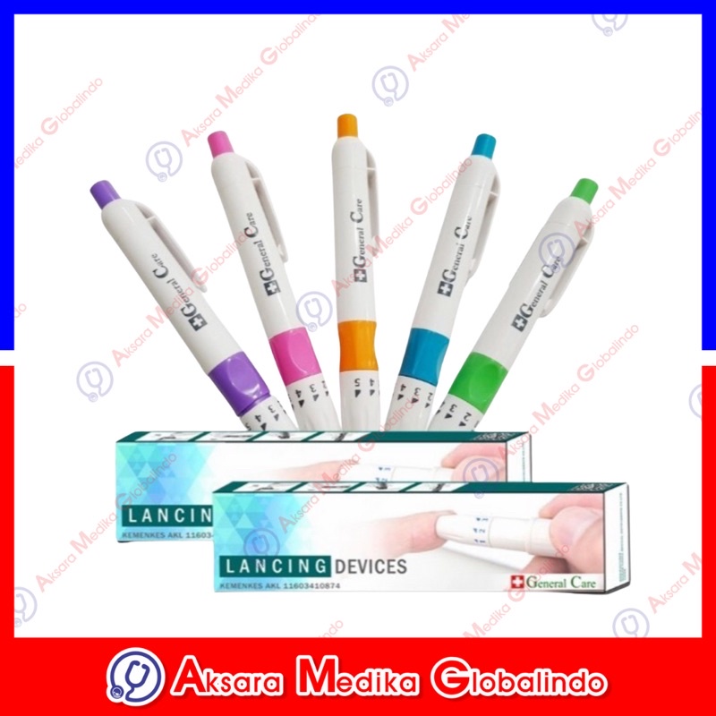 LANCING DEVICE GENERAL CARE PEN LANCET AUTOCLICK