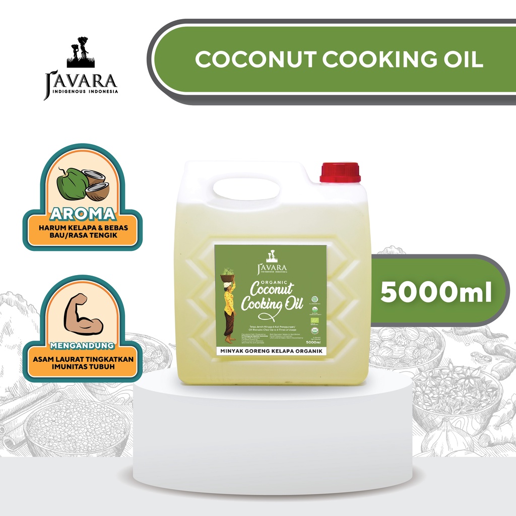 Jual Javara Minyak Goreng Kelapa - Non Aroma | Coconut Cooking Oil 5 ...