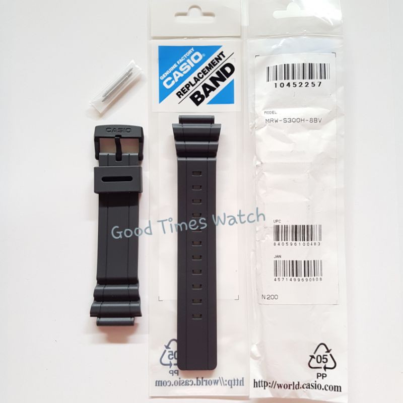 STRAP CASIO MRW-S300H-8BV MRW S300H MRW S300 Casio Original