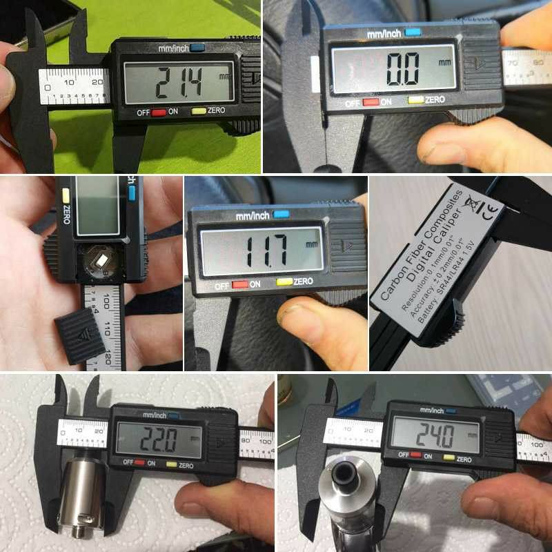 Sigmat Digital Jangka Sorong Digital Vernier Caliper LCD Screen