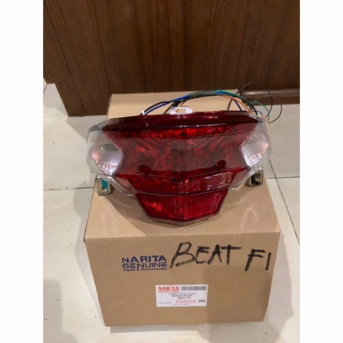stoplamp lampu belakang assy beat fi