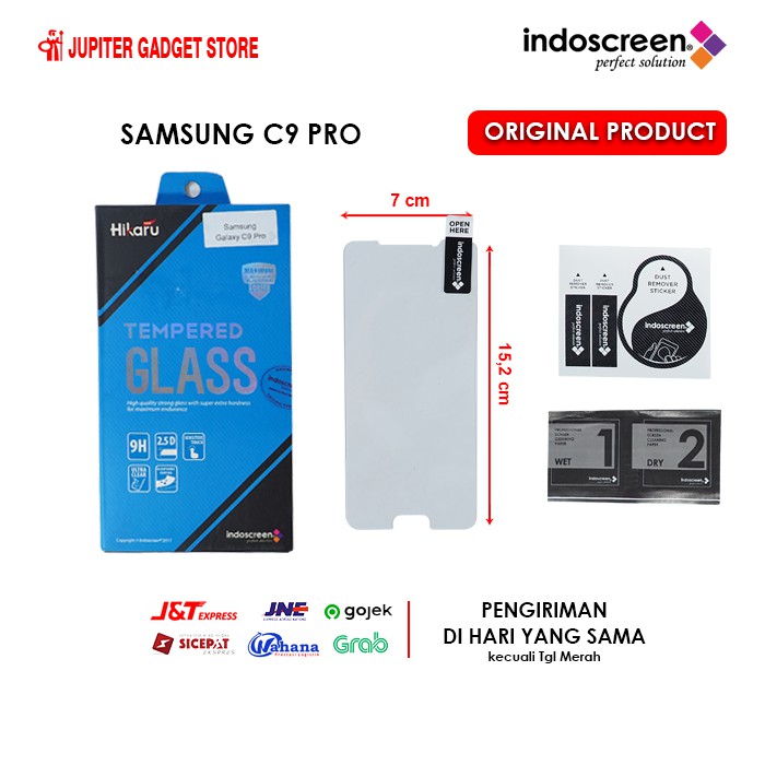Samsung Galaxy C9 Pro Hikaru Tempered Glass