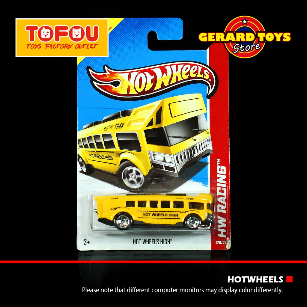  Mainan  Mobil Hotwheels Hot  Wheels  High Yellow HW Racing 