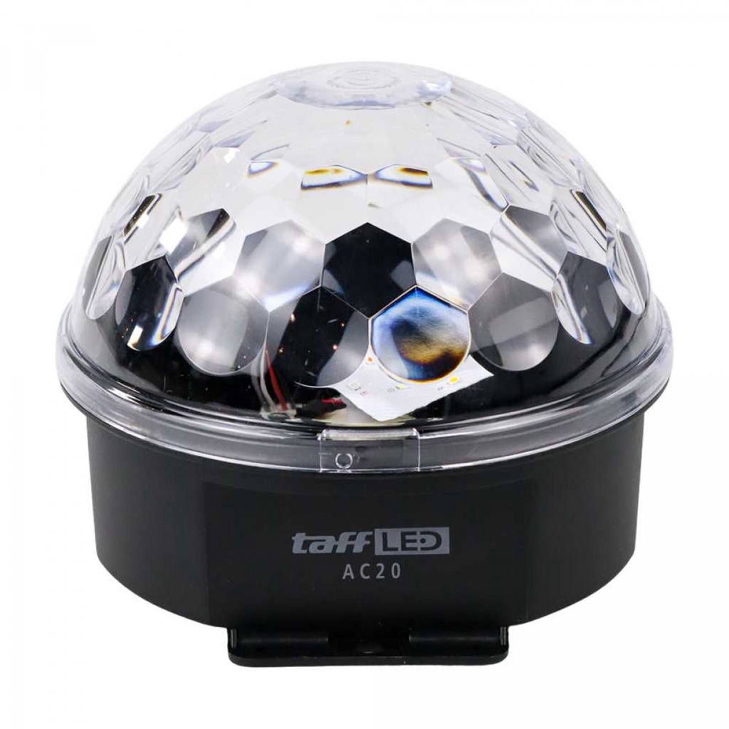 TaffLED Lampu Proyektor LED Crystal Magic Ball Disco Light 20W - AC20