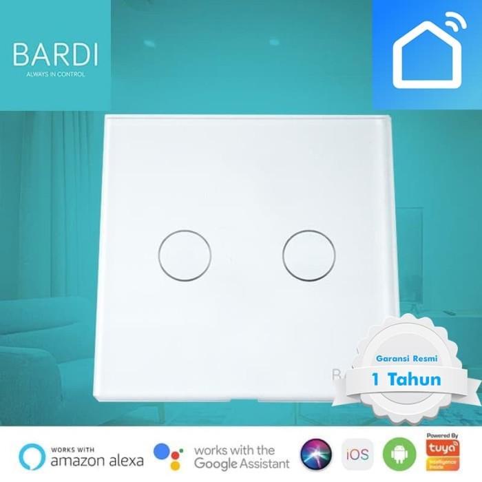 Saklar Saklar Pintar Bardi Saklar 2 Sonof Wifi Wall Touch Smart Switch