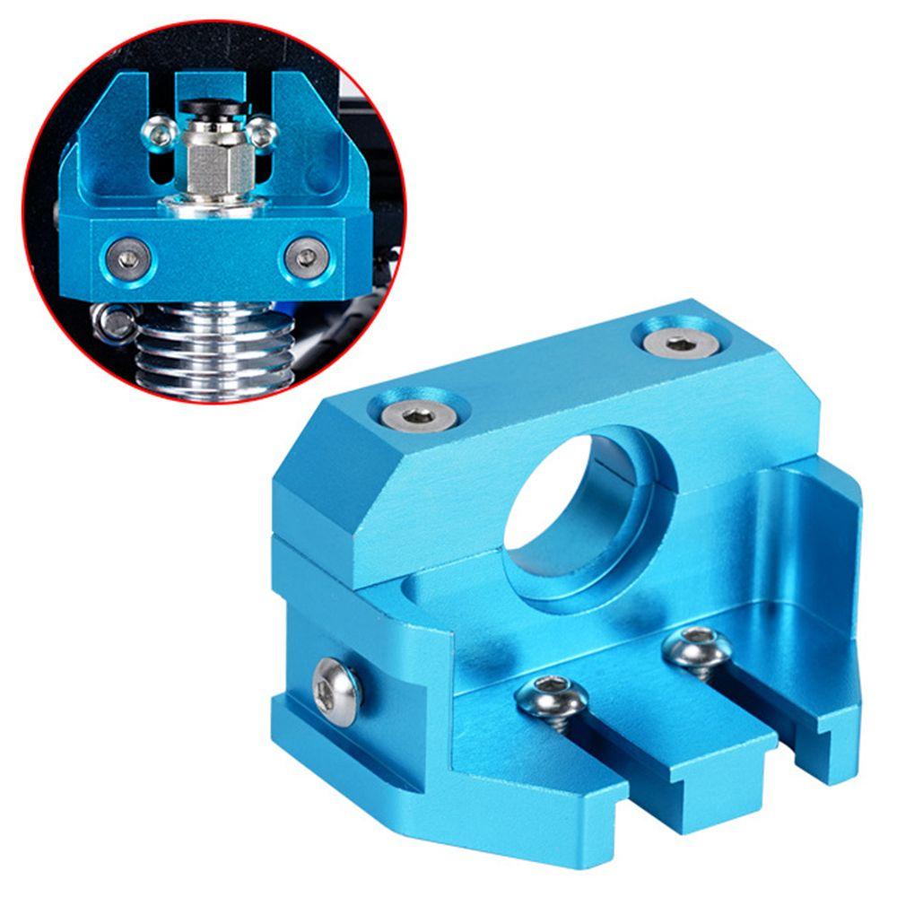 Top Mount Blok Tetap Tahan Lama Aksesoris Printer 3D Paduan Aluminium Hotend Bracket