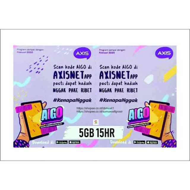 Aigo 5gb 15hari