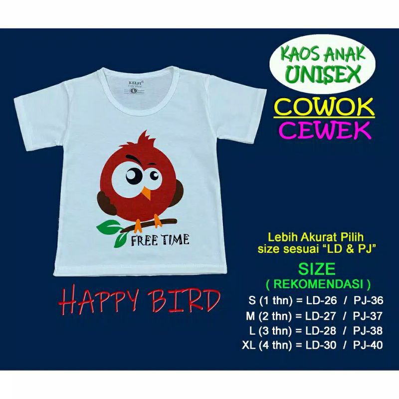 Kelfi Kaos Anak Cowok Atasan Anak Laki Laki Baju Bayi Lucu
