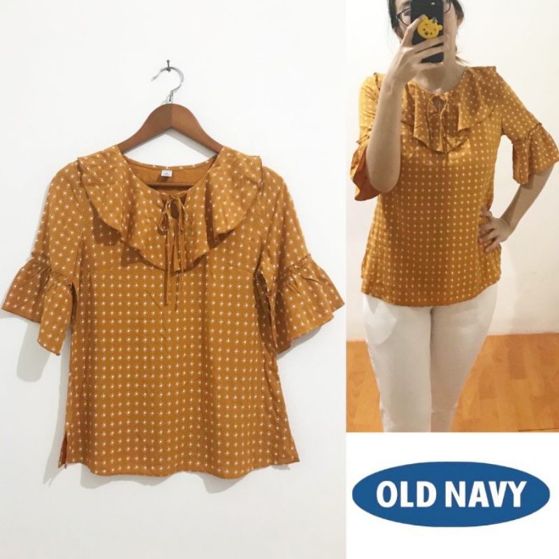 Blouse OldNavy Lengan Pendek||Atasan Wanita dewasa