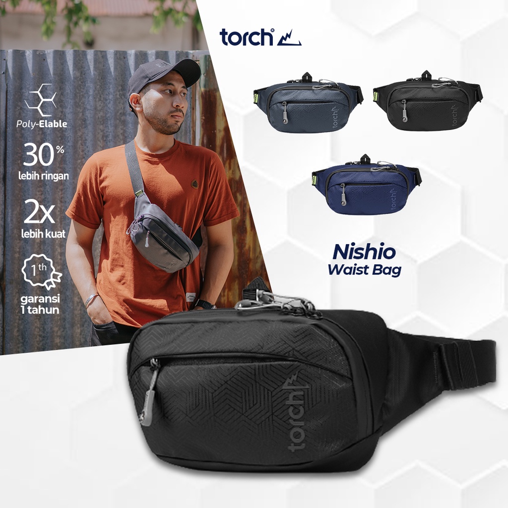 TORCH Depok Tas Pinggang Waistbag Nishio