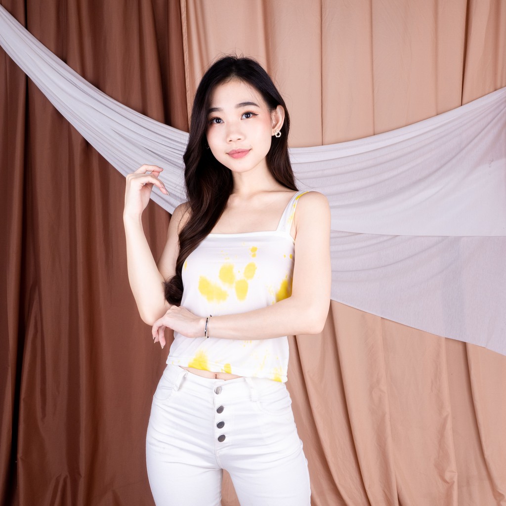 Korean Knit Tank Top | TANK TOP TALI RIB |SALE MURAH 1 KG MUAT 12PC-6