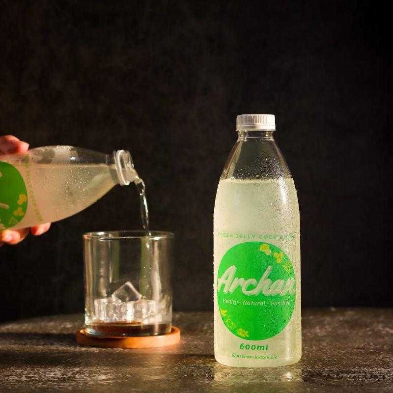 

degan jelly dalam botol