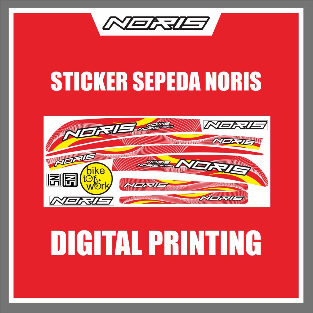 STICKER SEPEDA NORIS 03