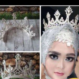 mahkota pengantin tinggi & besar