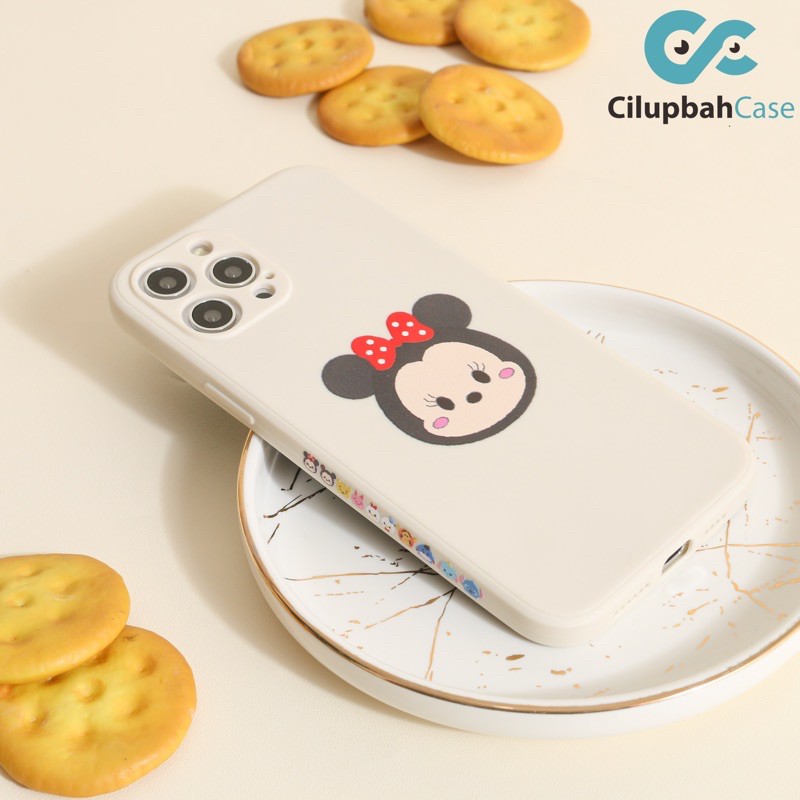 MICKEY&amp;MINNIE CUTE COUPLE CARTOON SOFT CASE LENS COVER iPhone 6 7 8 SE 6+ 7+ 8+ X XR XS 11 12 MINI PRO MAX