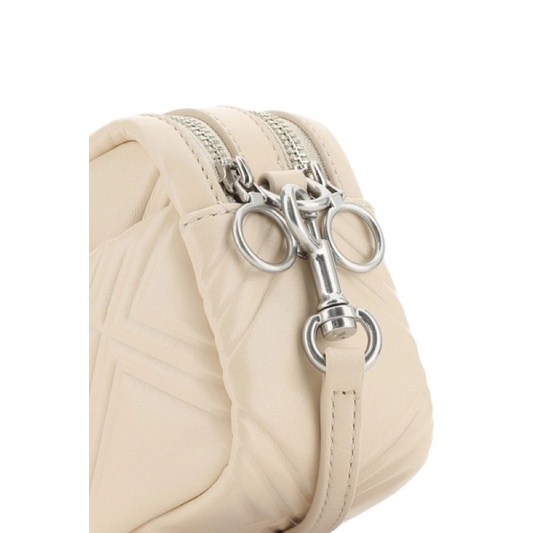 Tory Burch Perry Bombe Puffy Mini Bag White (80423)