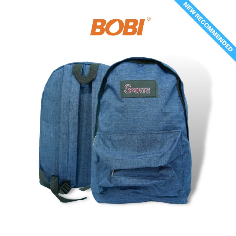 Tas Ransel / Tas Polos kode WLH77166 / 4 Variasi Warna / Tas Ransel Sekolah-Kuliah-Kerja