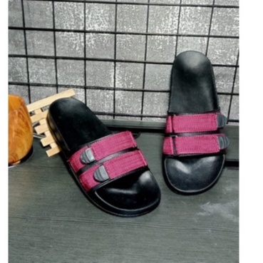 Sandal Pria Slop Kekinian Terbaru/Sandal Fashion/Sandal Murah/Sandal Terlaris COD