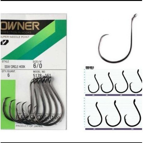 SSW CIRCLE HOOK OWNER 5178