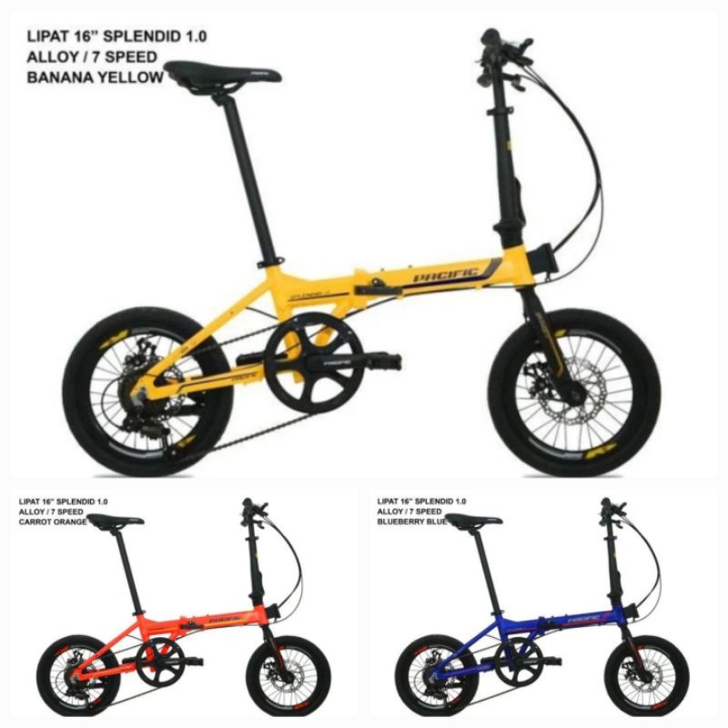 Sepeda Lipat 16 Pasific Splendid 1.0