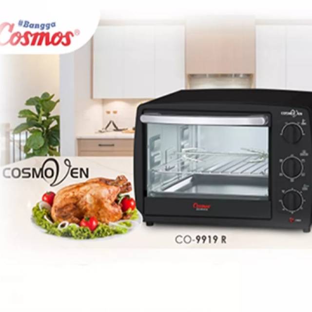 Oven listrik cosmos original 19 liter CO 9919R