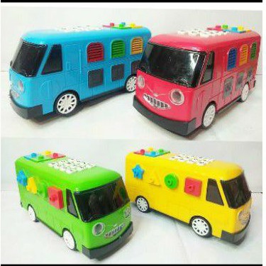 Mainan Tayo bus baterai